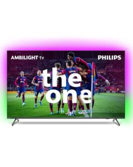 Smart TV 65″ 4K 120 Hz Philips THE ONE 65PUG8808/78, Google TV, Ambilight, P5, DTS Play-Fi, Freesync, Dolby Vision Atmos, 40 W RMS