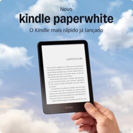 Novo Kindle Paperwhite (16 GB) – O Kindle mais rápido já lançado, com nova tela antirreflexo de 7” e bateria que dura semanas – Cor Preta