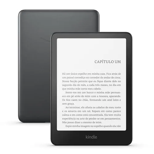 Kindle Paperwhite Signature Edition 32 GB (Última geração) - O Kindle mais rápido já lançado, com luz frontal autoadaptável, carregamento sem fio e bateria que dura semanas - Cor Preta Metálica - Imagem 3