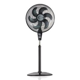 Ventilador de Coluna Mallory Delfos TS+ 126W, Silencioso, Com Hélice de 6 pás – PR-GR – 127V