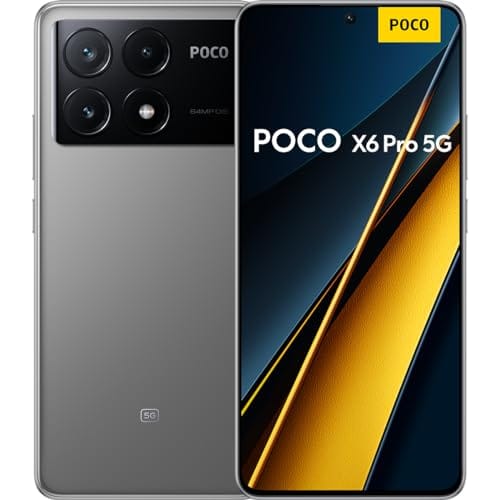 Smartphone Xiaomi POCO X6 Pro 5G 8GB256GB cinza 0