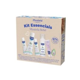 Mustela Kit Essenciais Bebê e Criança – Gel Lavante 200ml + Shampoo Recém-Nascido 150ml + Hydra Bebê 100ml + Água de Limpeza 100ml + Creme Vitaminado Preventivo De Assaduras 54g – Edição limitada