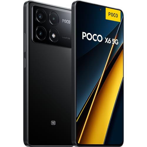 Smartphone Xiaomi POCO X6 Pro 5G 8GB256GB NFC Dimensity 8300 Ultra 64MP camera tripla 67W 120Hz AMOLED Preto 0