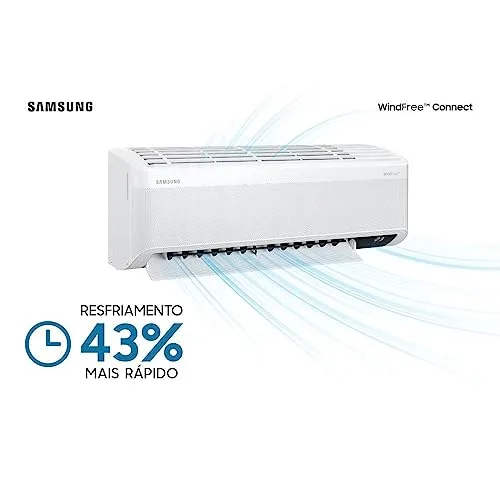 Ar Condicionado Split Inverter Samsung Windfree Connect 12000 Btus Quente/frio 220v ar12bseaawkxaz - Image 3