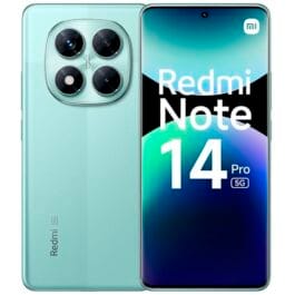 Smartphone Xiaomi Redmi Note 14 Pro 5G Coral Green (Verde) 8GB RAM 256GB ROM NFC