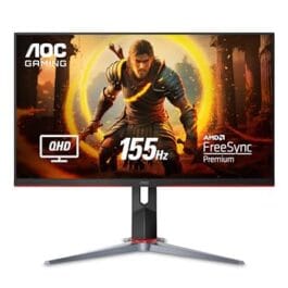 Monitor Gamer AOC HERO QUAD 27″ 155Hz QHD 1440p 1ms AMD FreeSync Q27G2