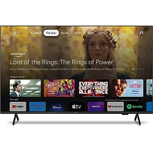 Smart TV Philips Ambilight 55" 4K 55PUG7908/78, Google TV, Comando de Voz, Dolby Vision/Atmos, VRR/ALLM, Bluetooth - Imagem 5