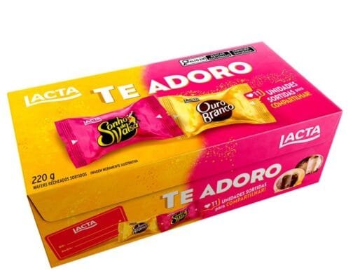 Caixa Sonho de Valsa e Ouro Branco Sortidos 220g