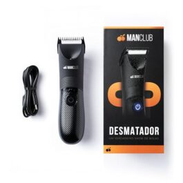 MANCLUB® O Desmatador® Aparador Elétrico de Pelos Corporais – Lâmina de Cerâmica com Tecnologia Anti-Cortes, À Prova D’água