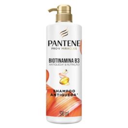 Pantene PRO-V Miracles Shampoo Antiqueda & Nutrição Biotinamina B3 para cabelos com queda 510ml