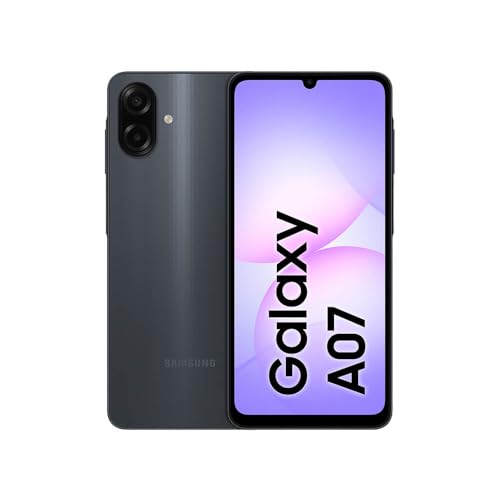 Celular Samsung Galaxy A07 128GB 4GB Cam 50MP Tela 67 Preto 0