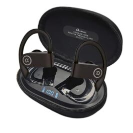 Fone de Ouvido, Bluetooth 5.4, IPX5 à Prova D’Água, 45h de Bateria, Com Microfone Embutido. Design Esportivo e Ergonômico, Ideal Para Corridas, Atividades Físicas, Videogame, IPhone e Android