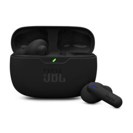 Fone de Ouvido Sem Fio, JBL, Bluetooth, Wave Beam 2, Intra Auricular, Sem Fio, Resistente À Água e Poeira – Preto