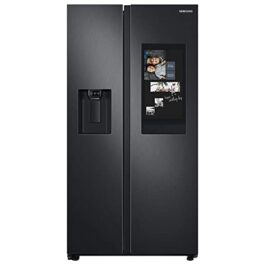 Geladeira Samsung Side By Side Black Premium 585 Litros 110V RS58T5561B1/AZ