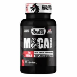 Maca Peruana Negra 120 Capsulas 2000mg Black Pura Premium Importada Para Homens e Mulheres Original 2g Por Dose