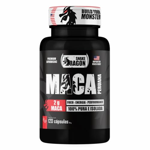 Maca Peruana Negra 120 Capsulas 2000mg Black Pura Premium Importada Para Homens e Mulheres Original 2g Por Dose 0