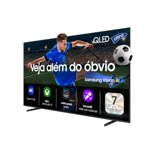 Samsung Vision AI TV 50" QLED ULTRA 4K QEF1 2025 4 Samsung Vision AI TV 50" QLED ULTRA 4K QEF1 2025 - Imagem 3