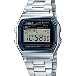 Casio Série A158WA: O Relógio Digital Unissex Vintage que Nunca Sai de Moda