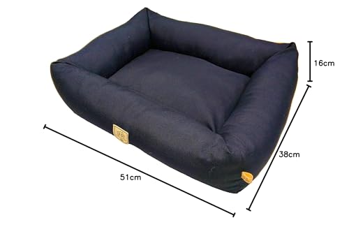 Fábrica Pet Cama Para Cães Pequeno Azul 6 Fábrica Pet Cama Para Cães Pequeno Azul - Imagem 5