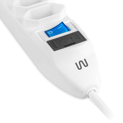 Filtro de Linha Multi com 5 Tomadas, Cabo de 1,2m e Proteção Contra Sobretensão Branco - WI300 4 Filtro de Linha Multi com 5 Tomadas, Cabo de 1,2m e Proteção Contra Sobretensão Branco - WI300 - Imagem 3